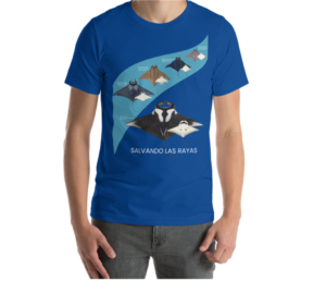 Manta ray tee shirt